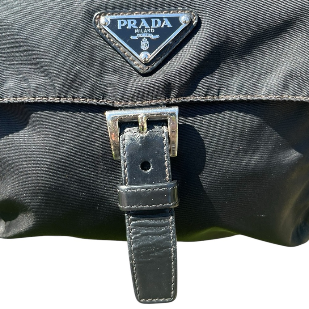 Prada Black Nylon Crossbody Belt Bag - EUC - Picture 4 of 14